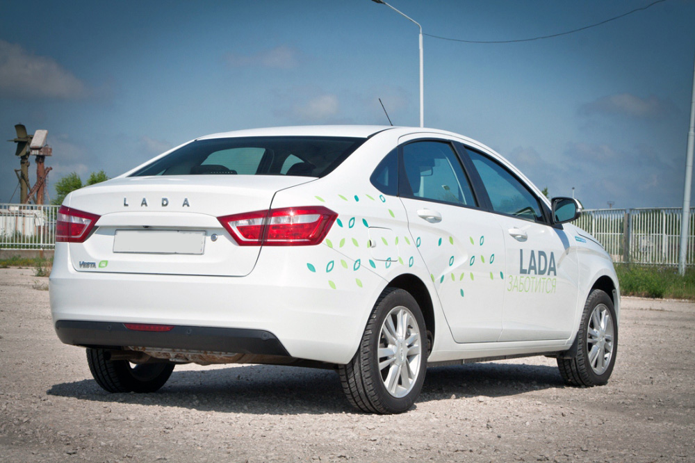 Экспериментальная версия LADA Vesta CNG