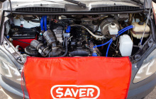 Подкапотное пространство с ГБО SAVER
