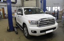 Установка ГБО на Toyota Sequoia